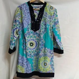 SAG HARBOR beaded tunic